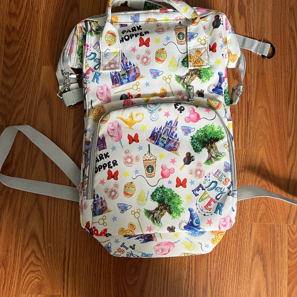 Colorful Backpack with Fun Prints